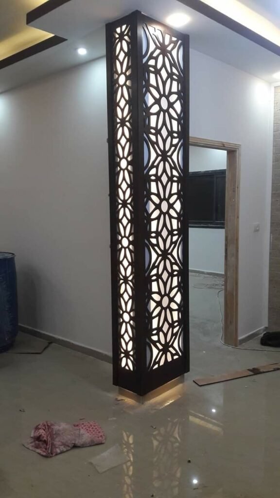 ديكور أعمدة جي ار سي